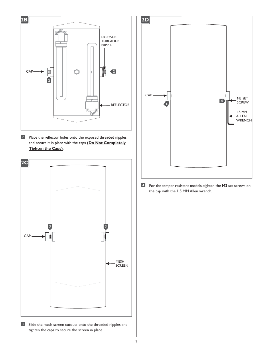 2d 2b | LBL Lighting Presidio WCF3 User Manual | Page 3 / 4