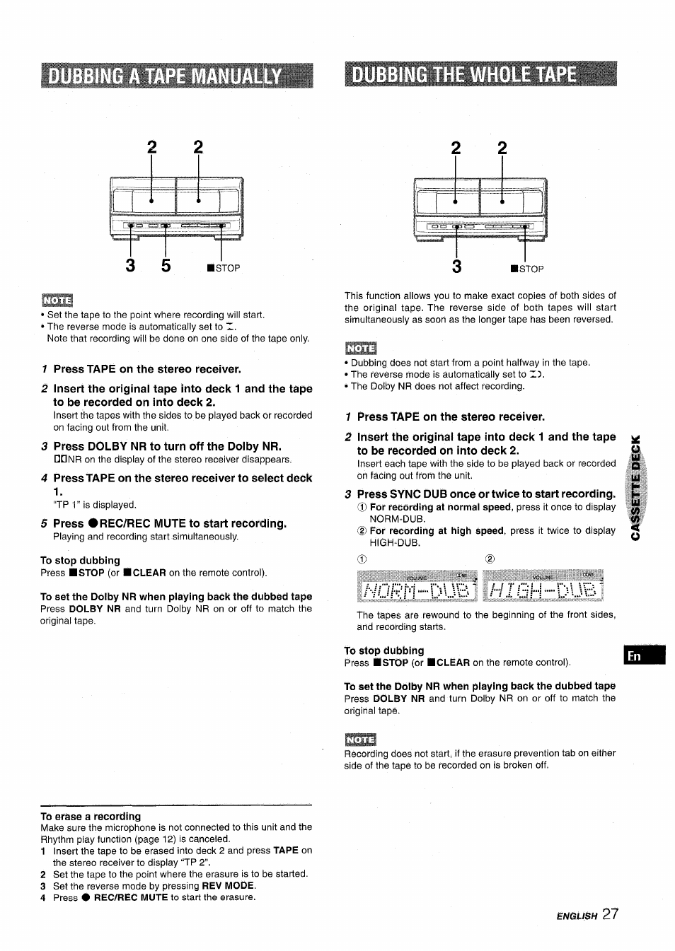 Aiwa XR-M1000 User Manual | Page 27 / 100