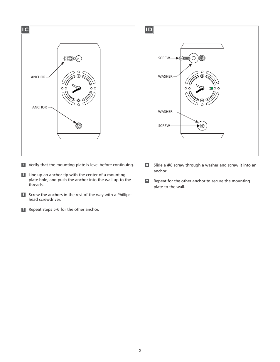 LBL Lighting Moon Dance 13 User Manual | Page 2 / 4