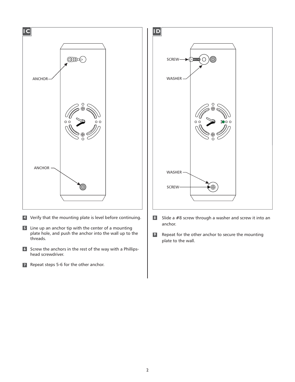 LBL Lighting Moon Dance 18 User Manual | Page 2 / 4