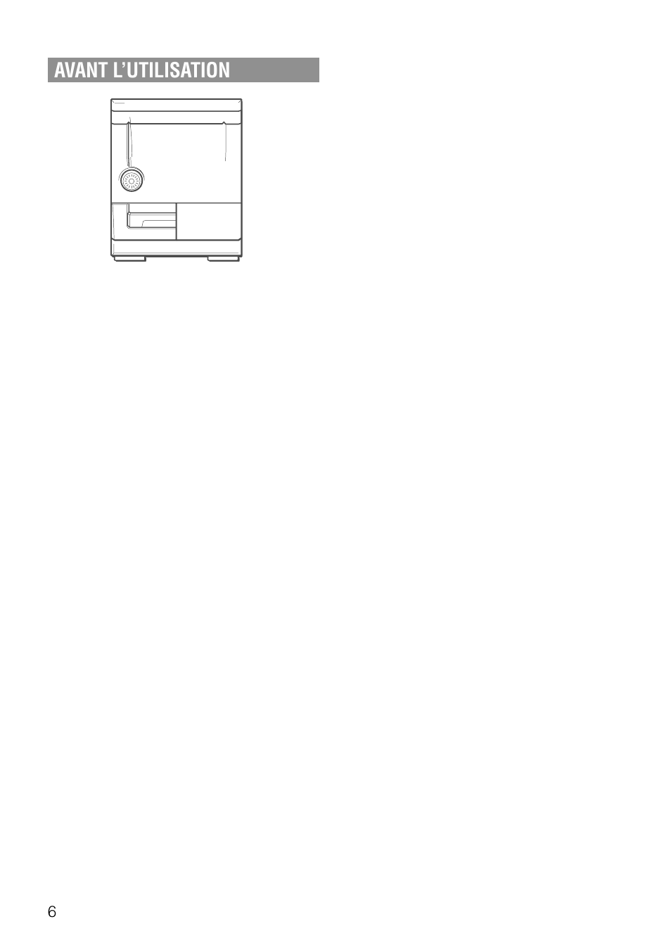 Avant l’utilisation | Aiwa NSX-AJ20 User Manual | Page 47 / 62