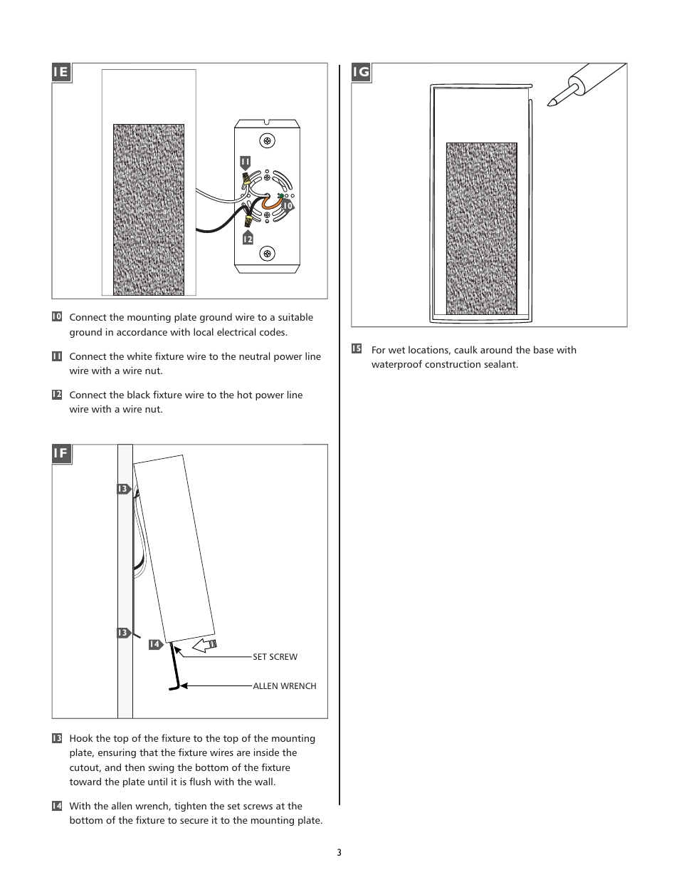 1e 1f | LBL Lighting Raven 12 User Manual | Page 3 / 4