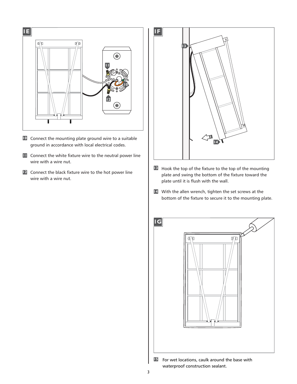 LBL Lighting Fugue 15 User Manual | Page 3 / 4