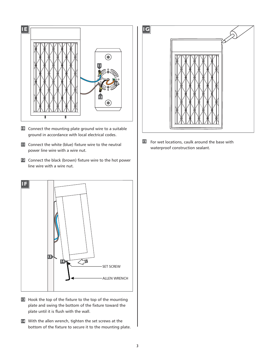 1e 1f | LBL Lighting Zari 11 User Manual | Page 3 / 4