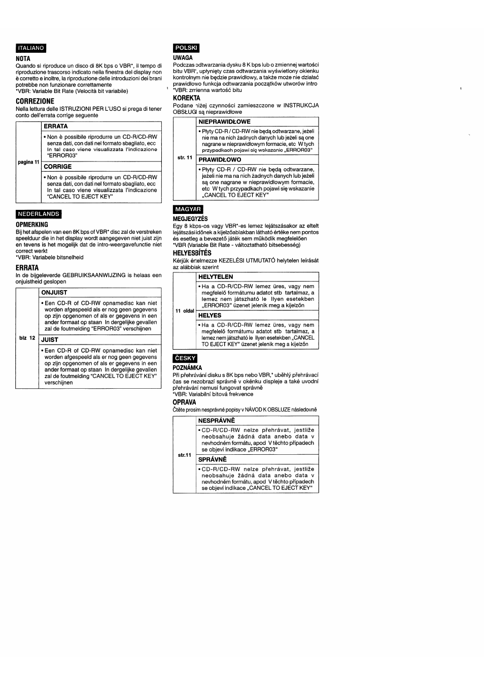 Aiwa 570CDCMP3 User Manual | Page 30 / 62