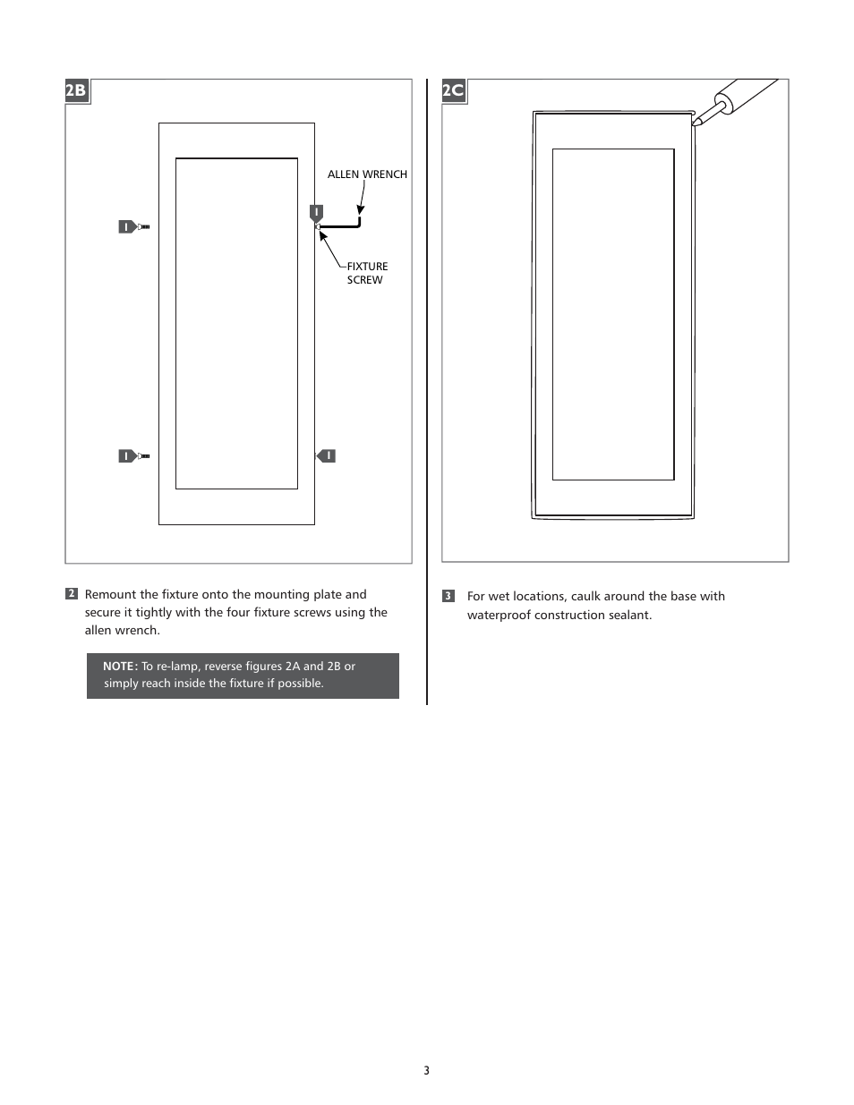 LBL Lighting Boardwalk Large CF User Manual | Page 3 / 4