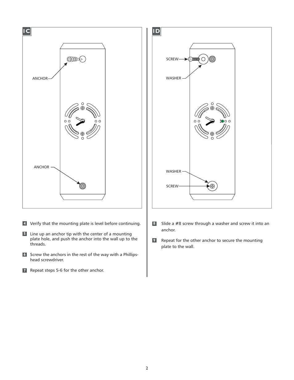 LBL Lighting Tara 18 User Manual | Page 2 / 4