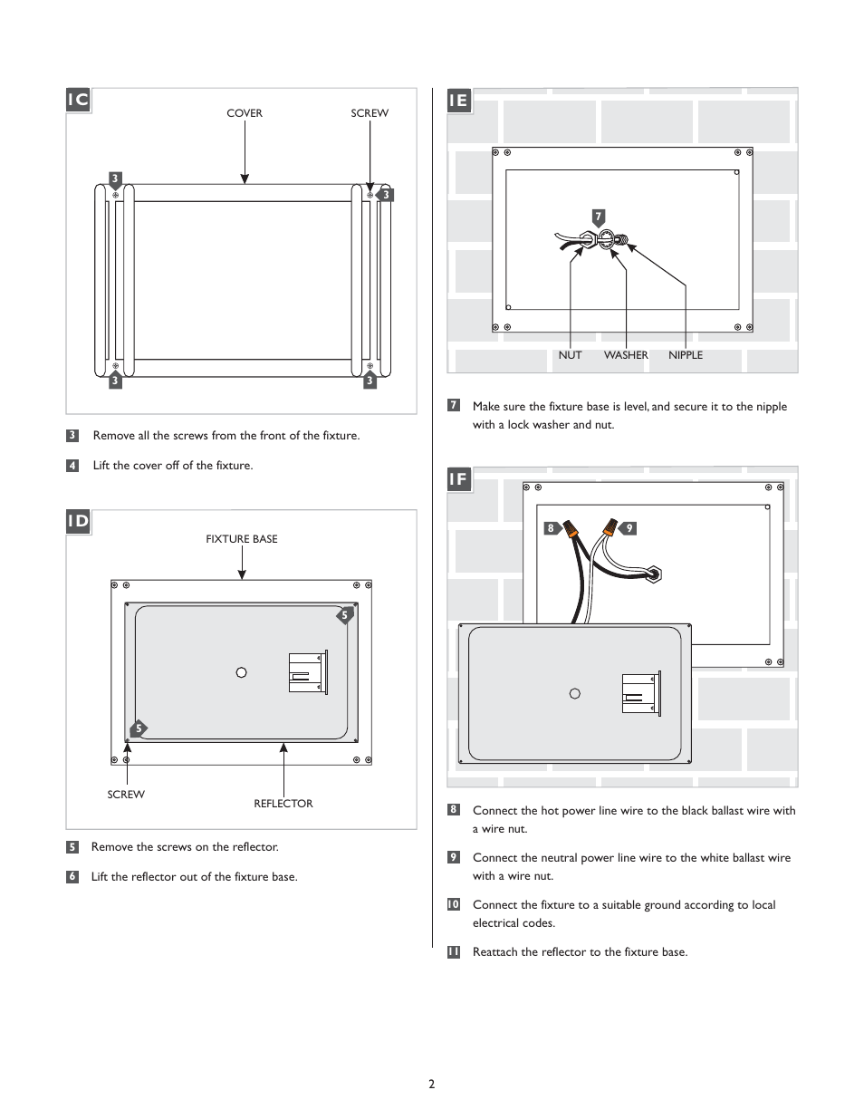 1d 1c | LBL Lighting Nikko CF8 User Manual | Page 2 / 4