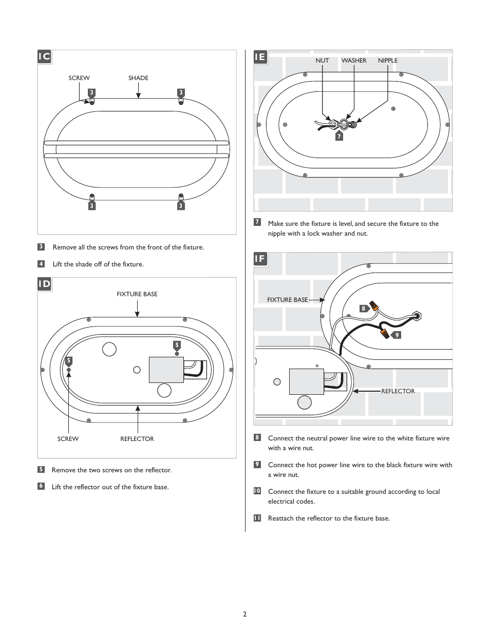 LBL Lighting Superdelta Tondo Visa User Manual | Page 2 / 4