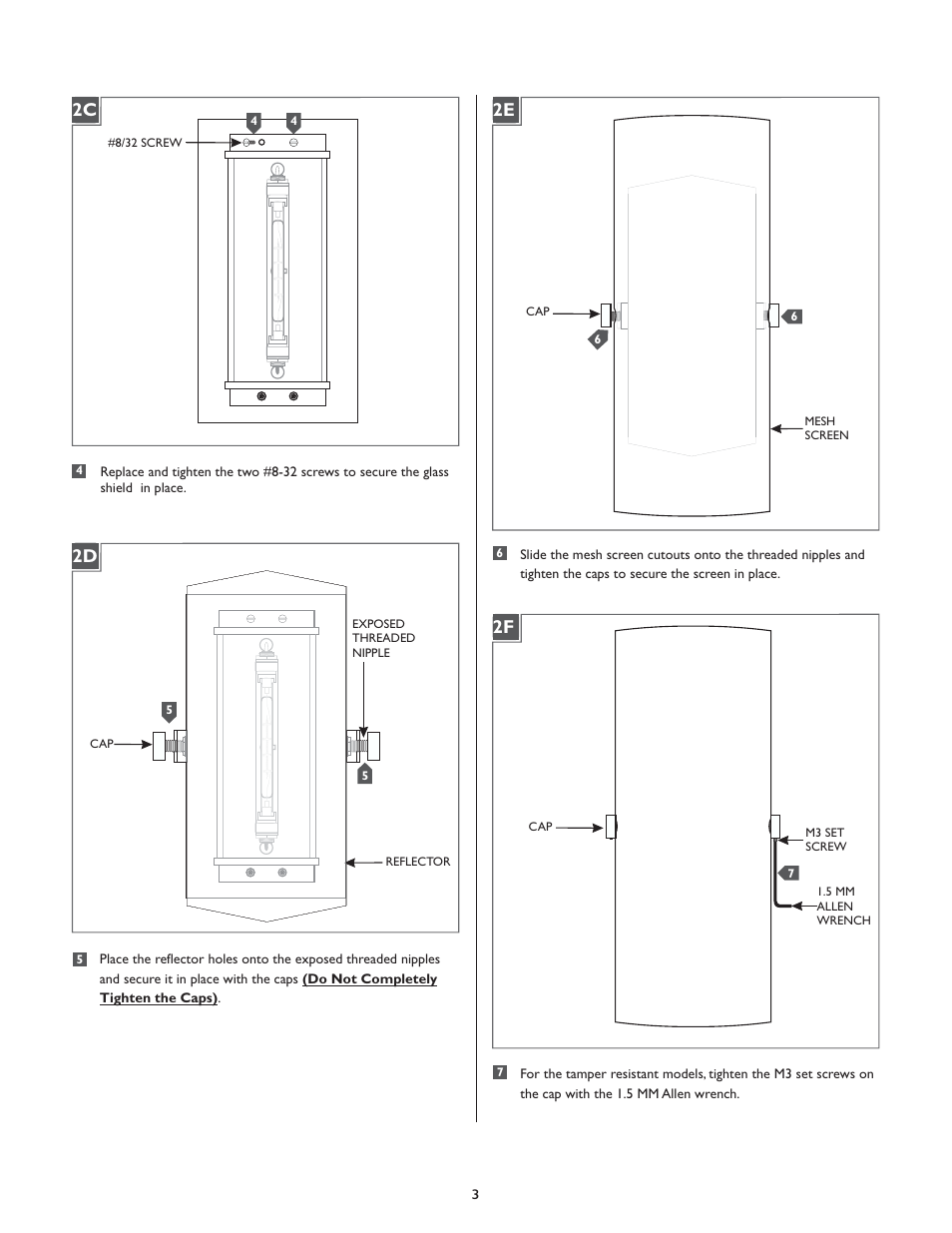 2c 2d, 2e 2f | LBL Lighting Presidio Wet User Manual | Page 3 / 4