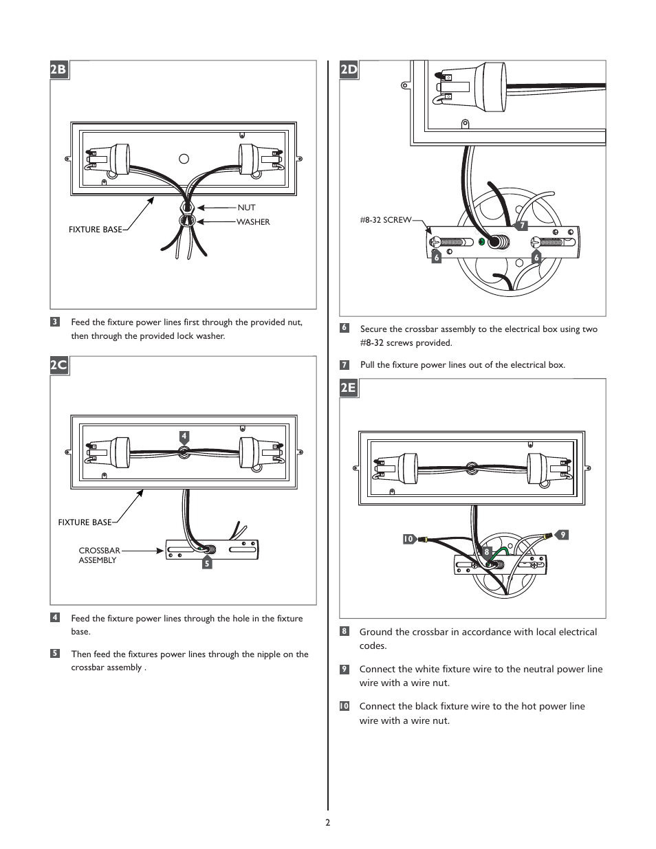 LBL Lighting Visir 30 User Manual | Page 2 / 4
