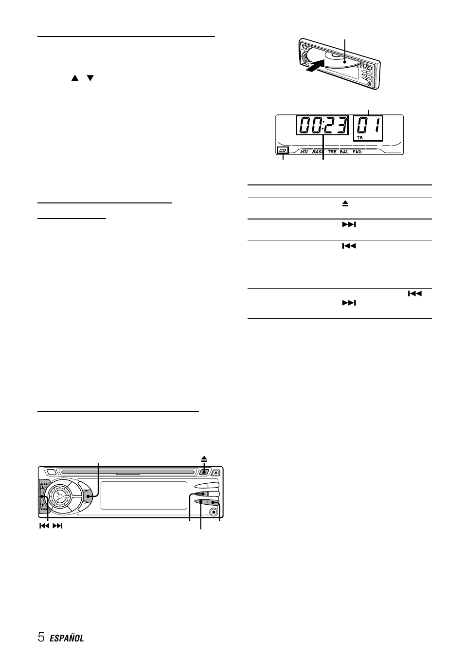 Manejo del reproductor de discos compactos | Aiwa CDC-X227 YZ User Manual | Page 14 / 74