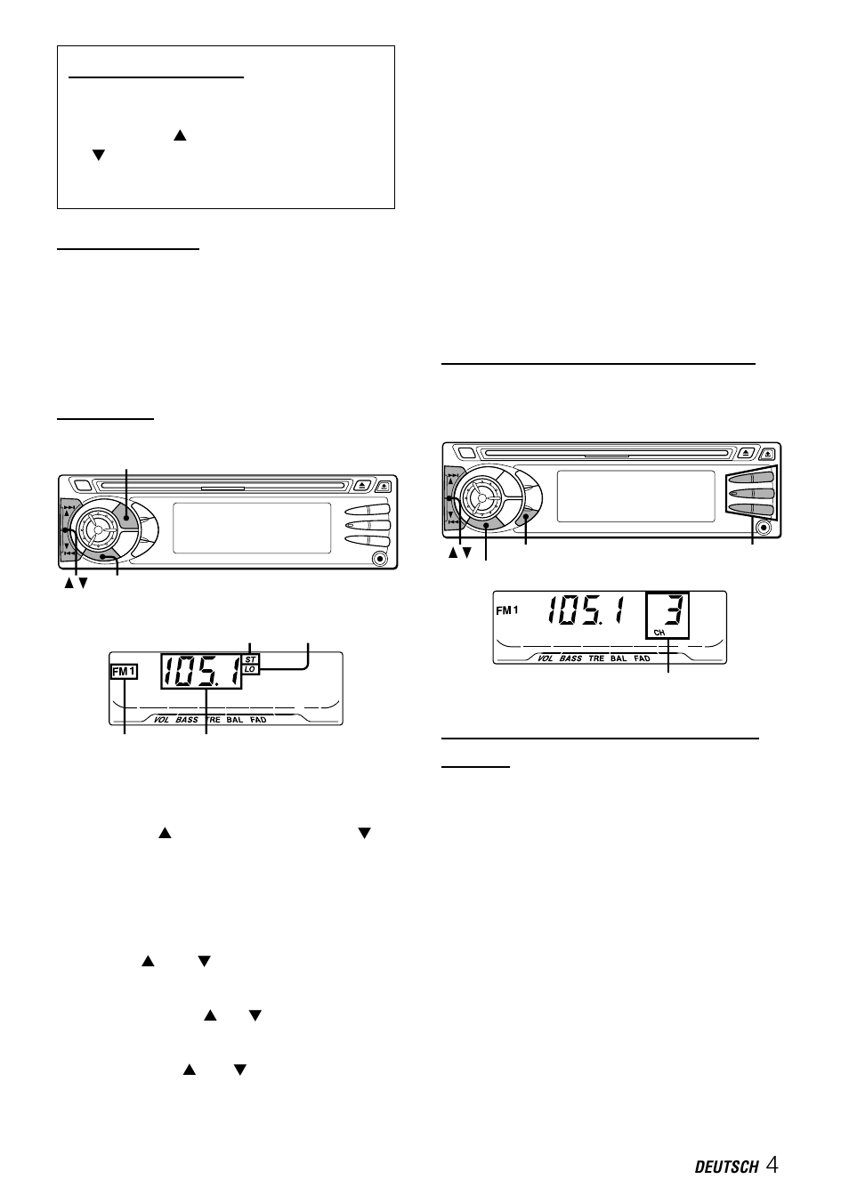 Radiobetrieb | Aiwa CDC-X227 YZ User Manual | Page 29 / 74