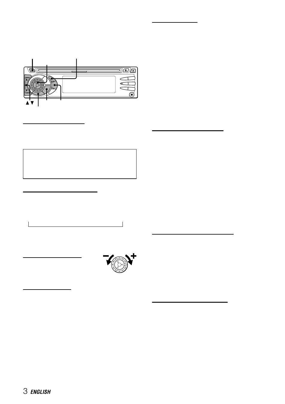 Basic operation, audio and clock adjustment | Aiwa CDC-X227 YZ User Manual | Page 4 / 74