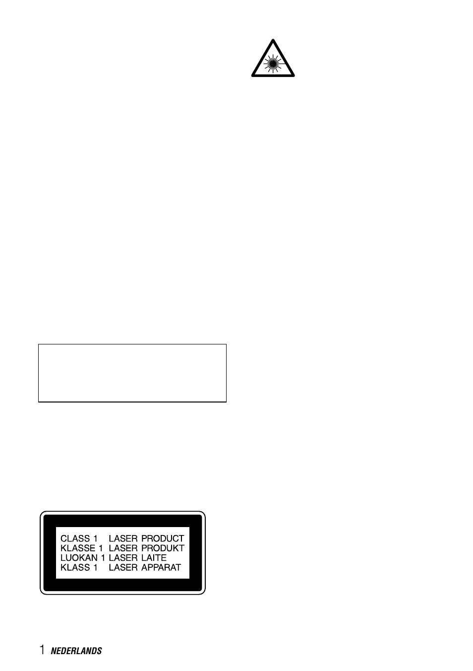 Voorzorgsmaatregelen | Aiwa CDC-X227 YZ User Manual | Page 42 / 74