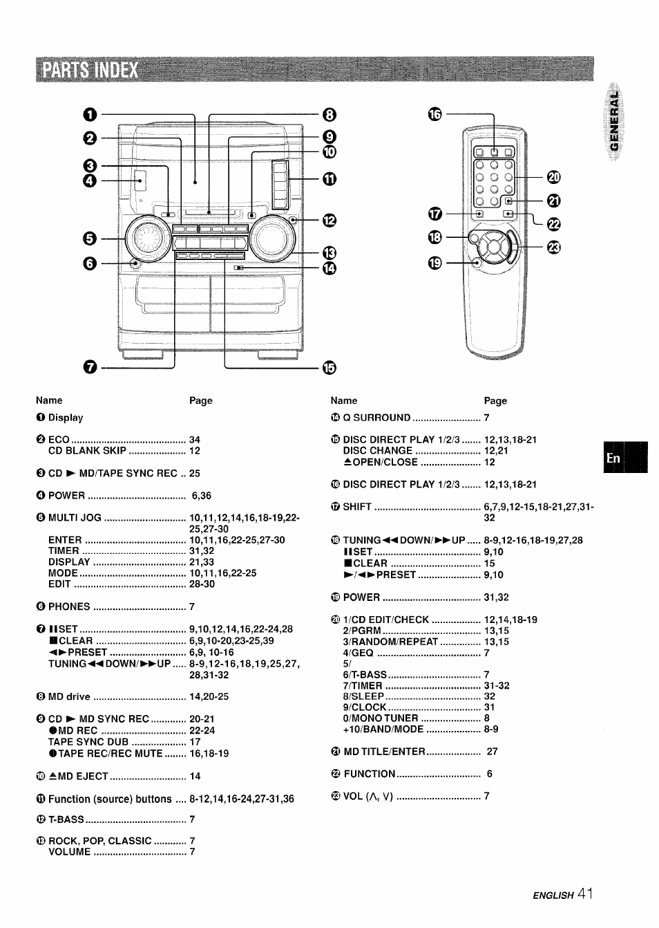 Aiwa XR-H330MD User Manual | Page 41 / 124