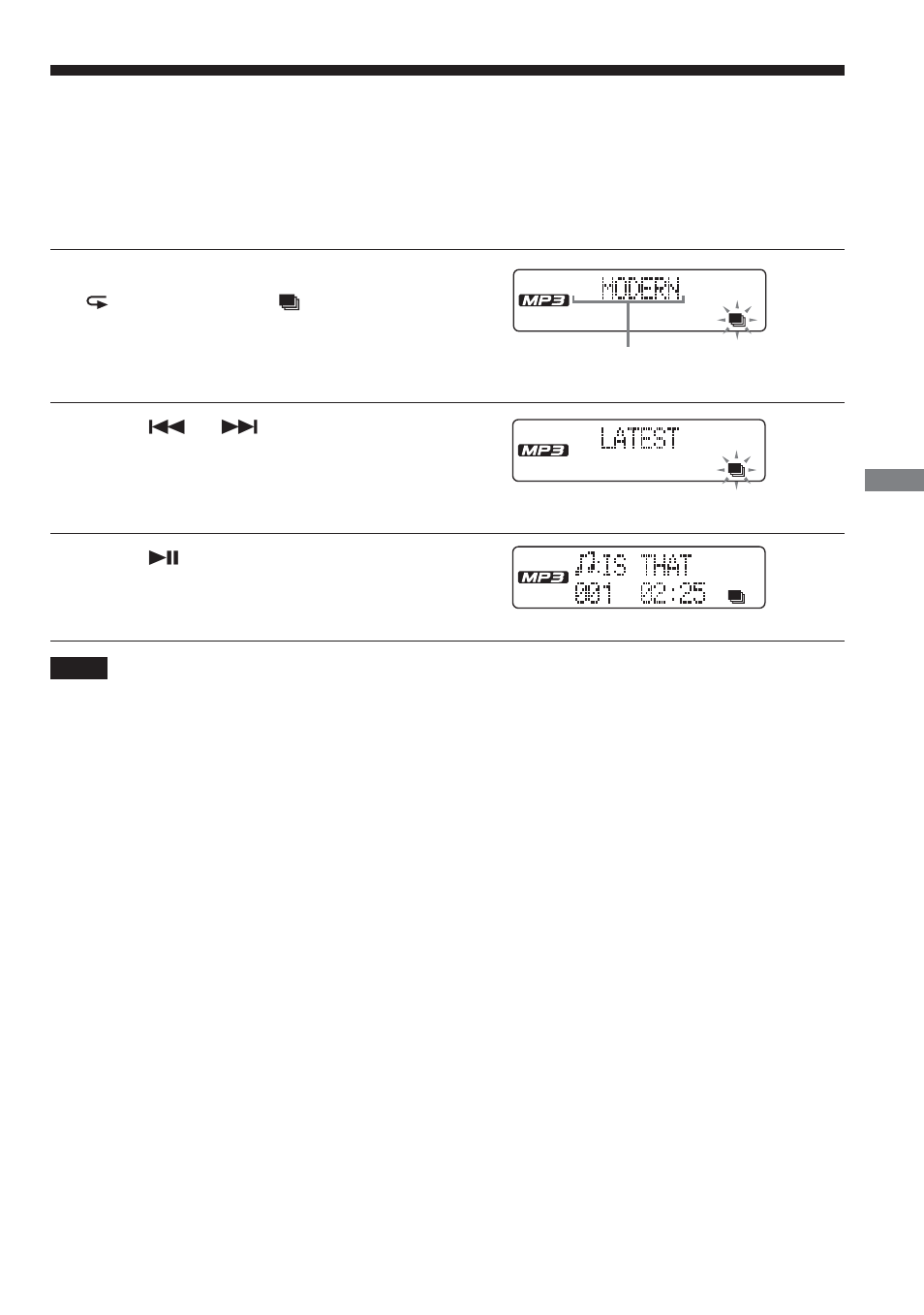 Playing your favorite play lists | Aiwa XP-SN70 User Manual | Page 19 / 32