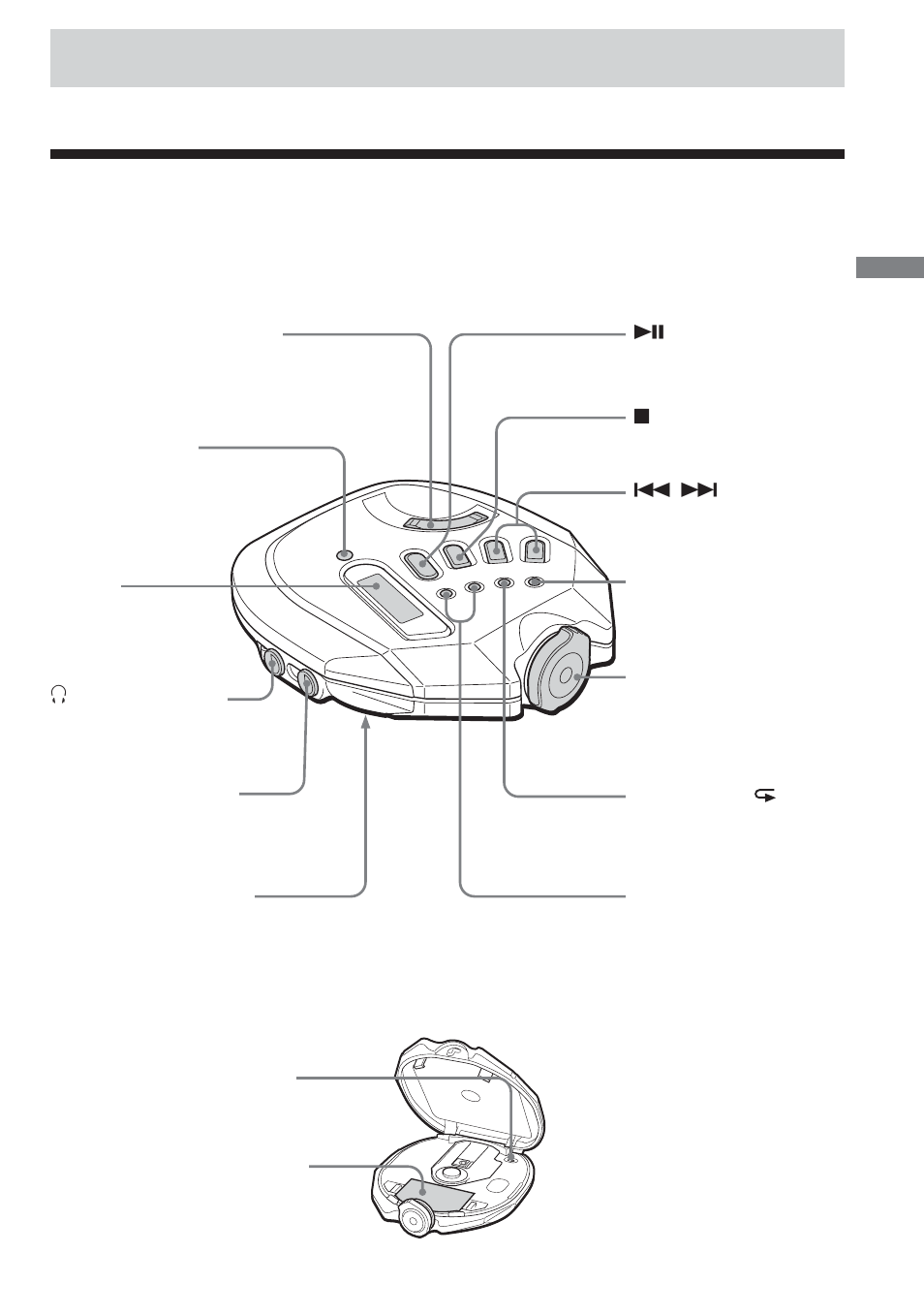 Getting started, Locating the controls | Aiwa XP-SN70 User Manual | Page 9 / 32