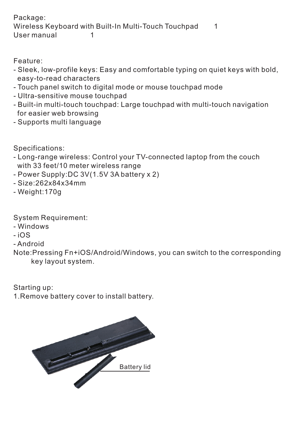 iPazzPort KP-810-25 User Manual | Page 5 / 12