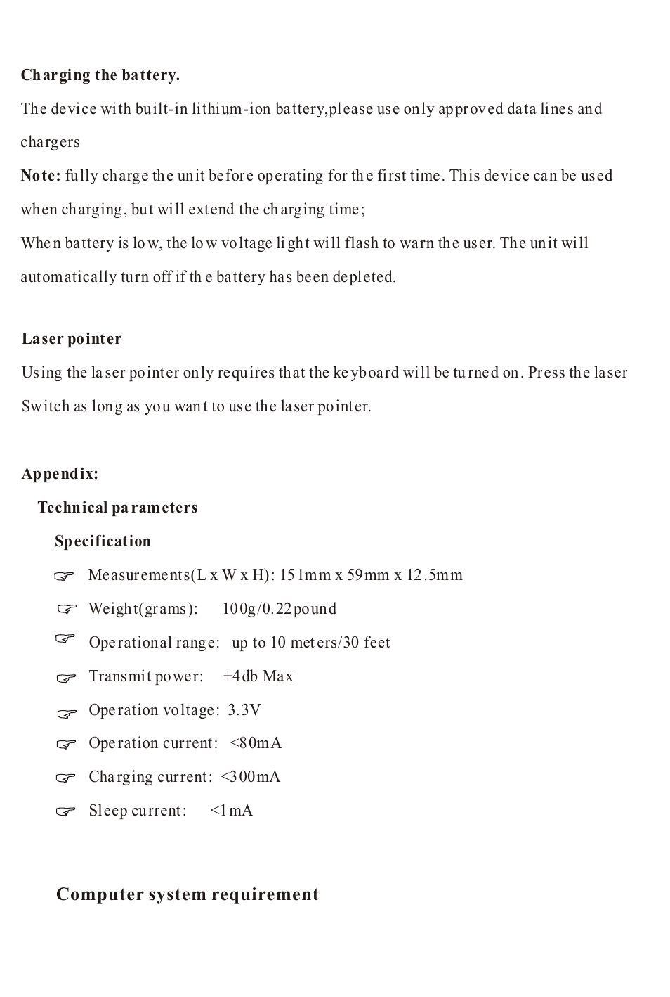 iPazzPort KP-810-10 User Manual | Page 6 / 9