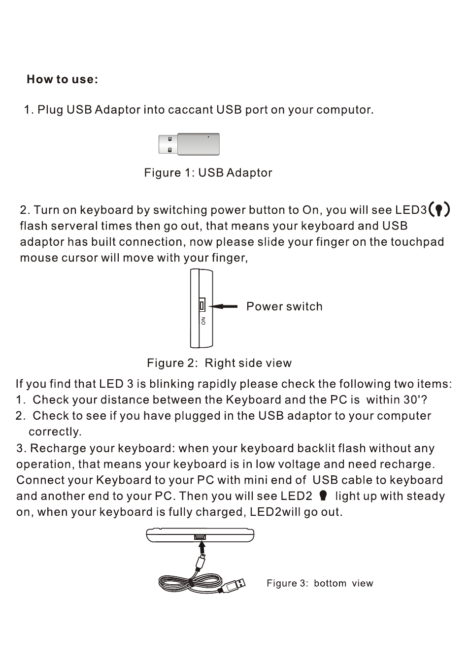 iPazzPort KP-810-05V User Manual | Page 3 / 9