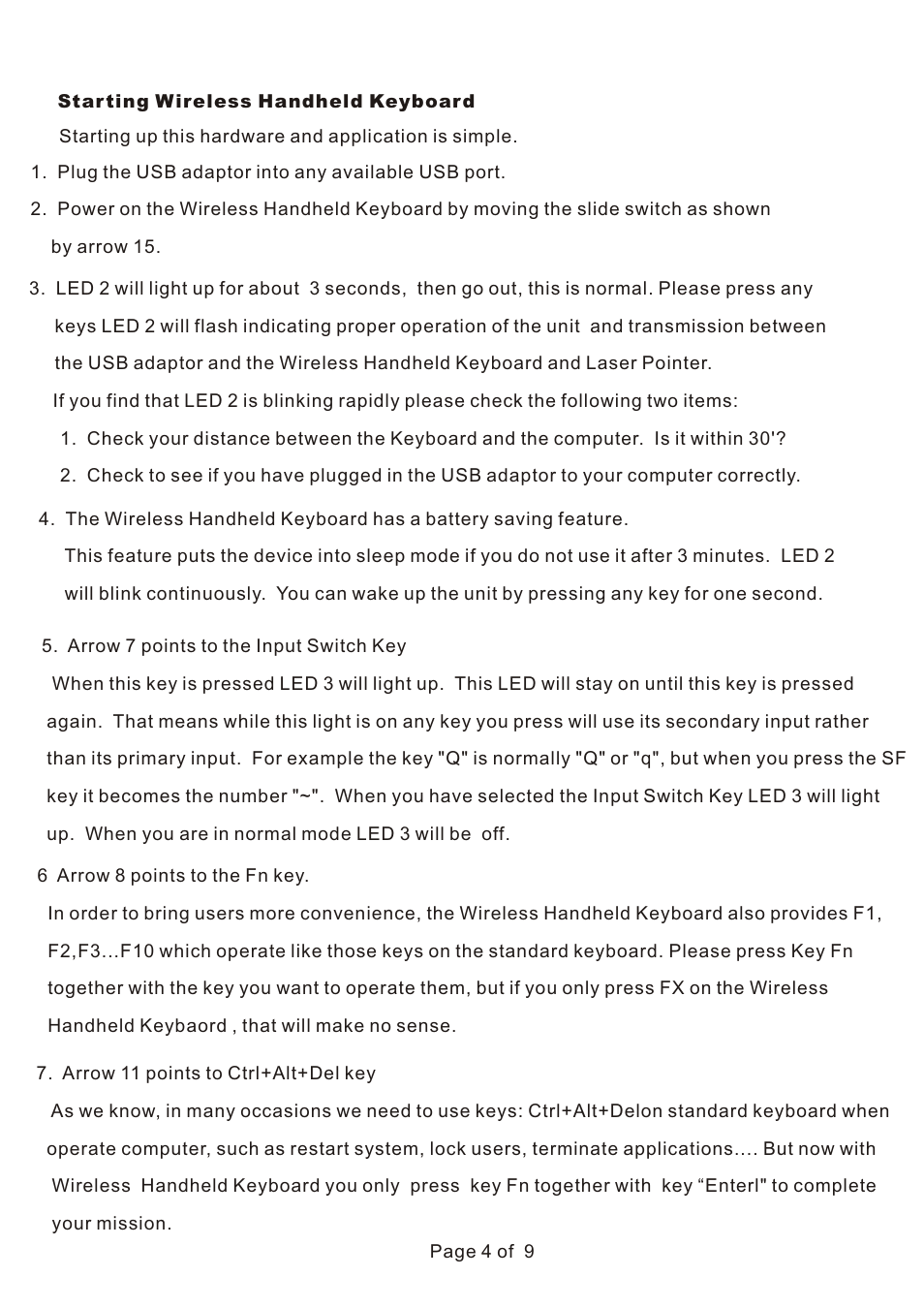 iPazzPort KP-810-05E User Manual | Page 5 / 10