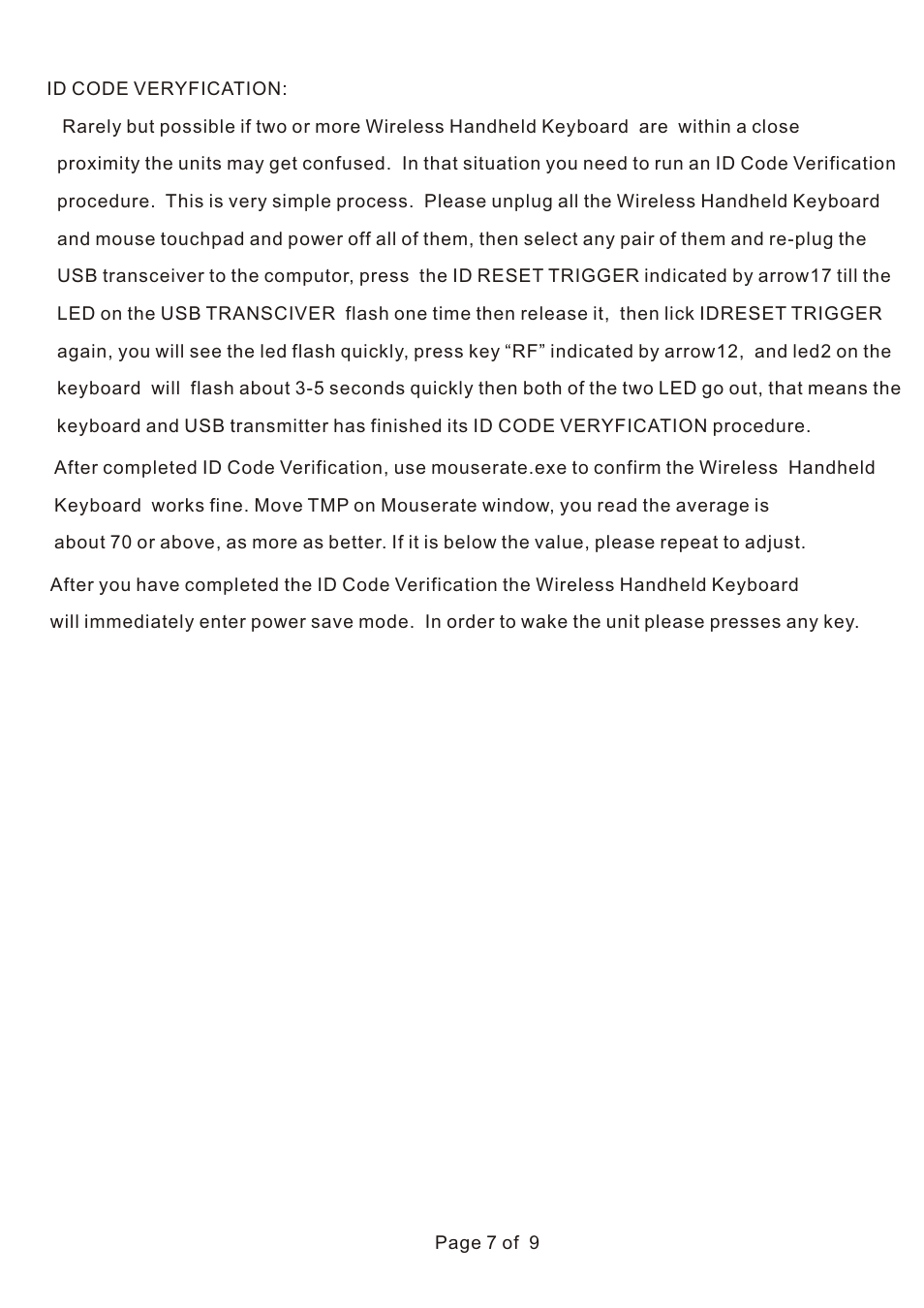 iPazzPort KP-810-05E User Manual | Page 8 / 10