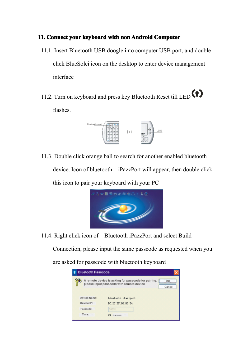 iPazzPort KP-810-18BV User Manual | Page 15 / 33