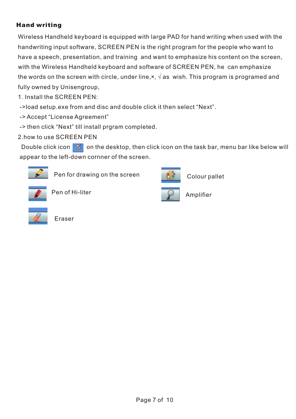 页面 9 | iPazzPort KP-810-10A User Manual | Page 9 / 17