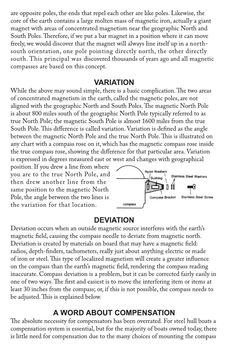 Weems and Plath Venus Binnacle (Black) User Manual | Page 8 / 12