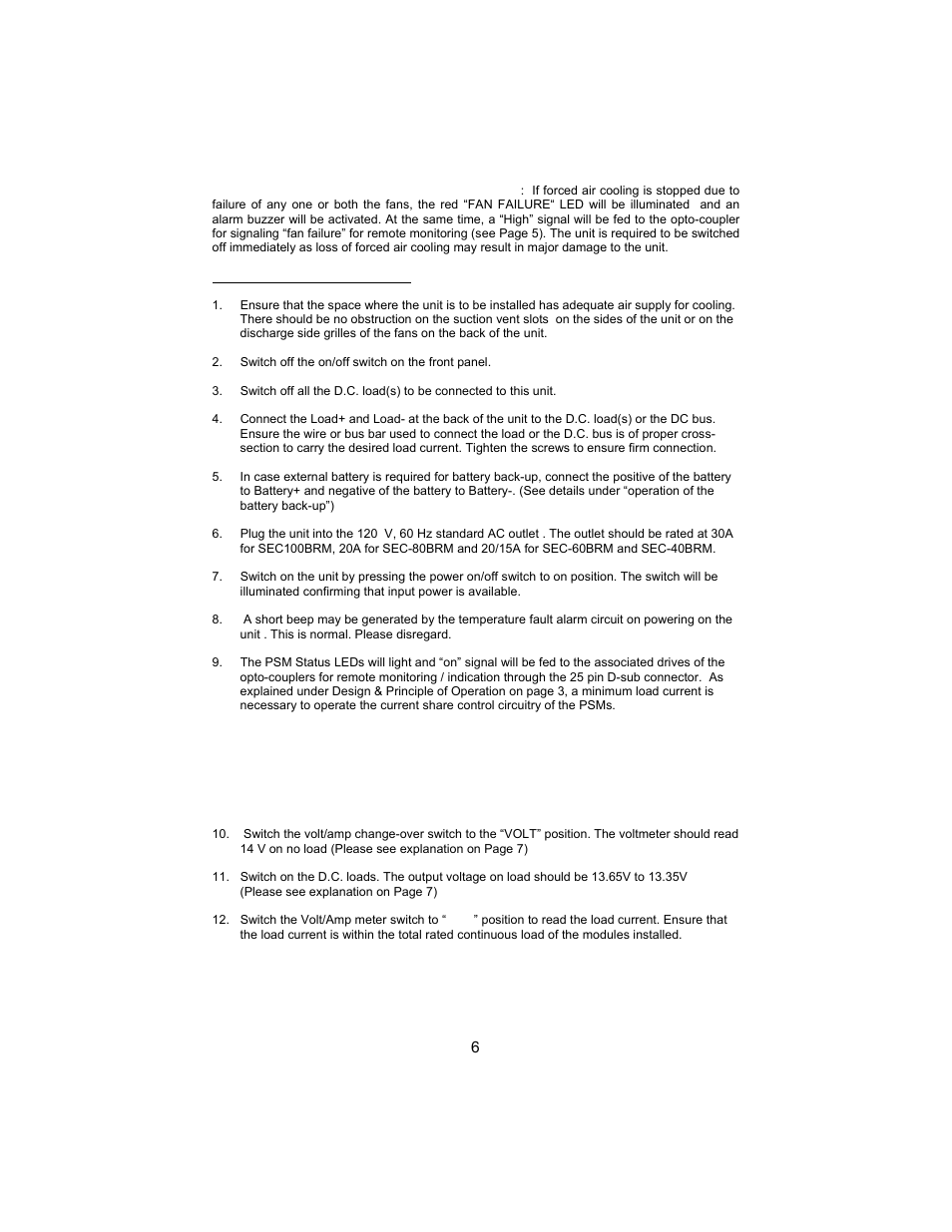 Samlex America SEC-100BRM User Manual | Page 9 / 24