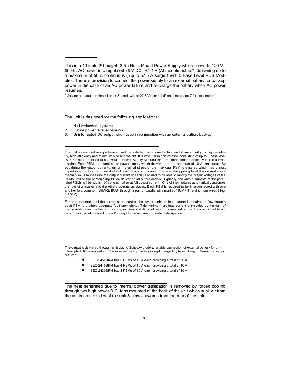 Samlex America SEC-2450BRM User Manual | Page 6 / 24