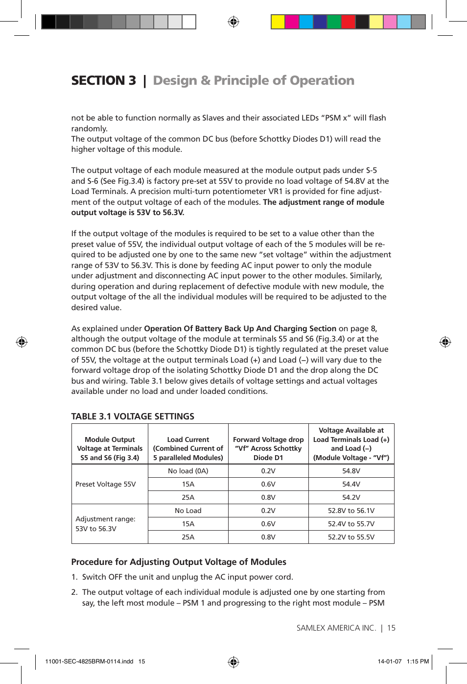 Samlex America SEC-4825BRM User Manual | Page 15 / 36