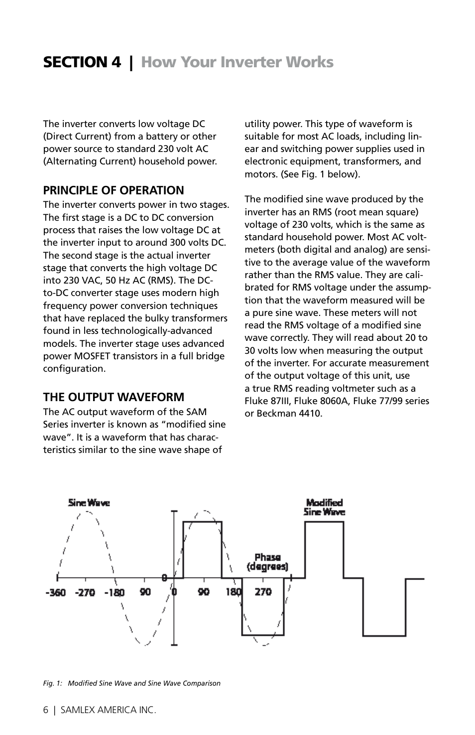 Samlex America SAM-450-12E User Manual | Page 6 / 16