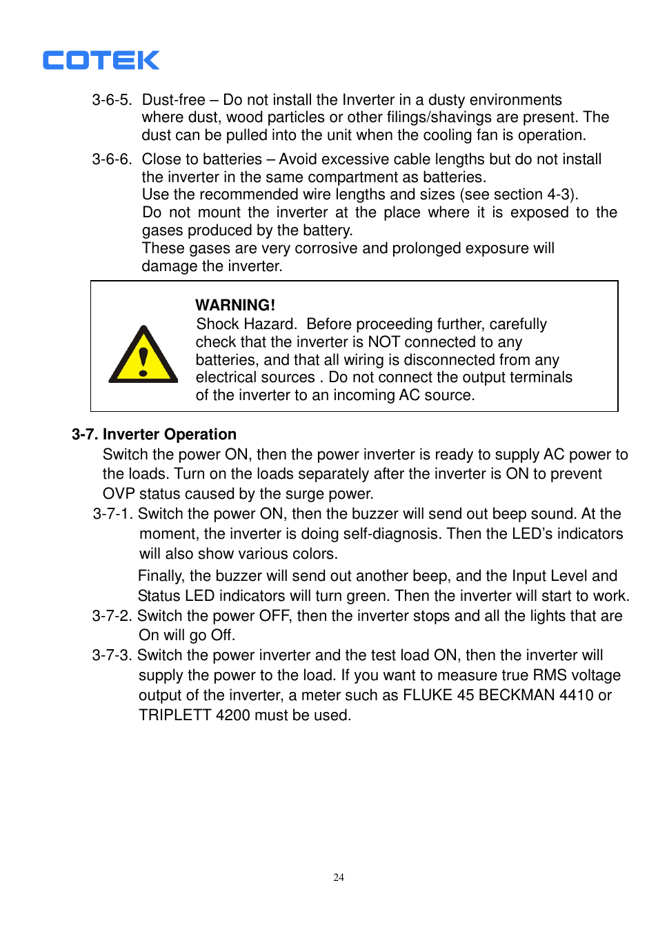 Samlex America ST1500-148 User Manual | Page 25 / 40