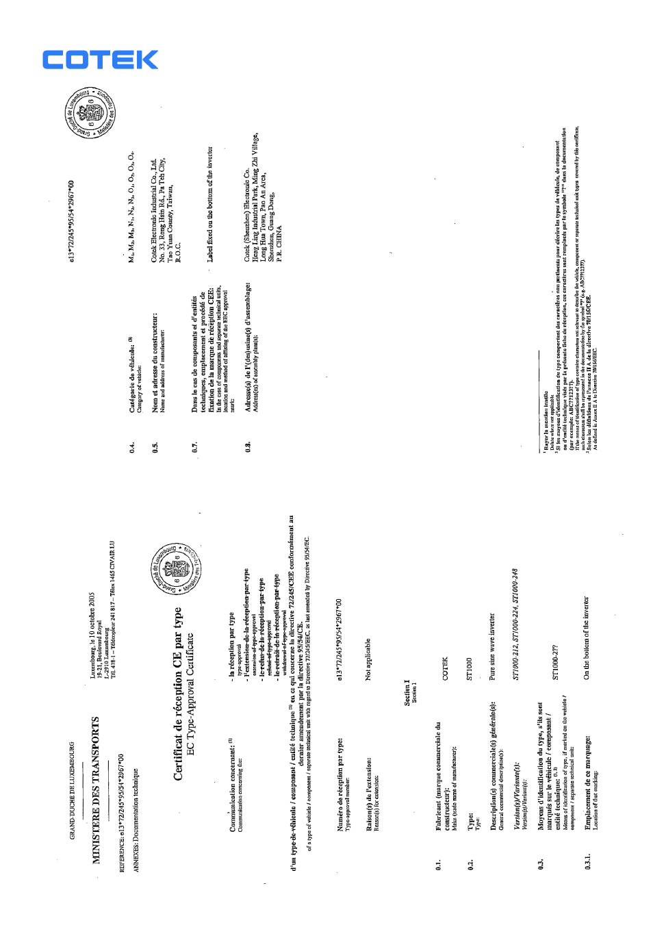 Samlex America ST1500-148 User Manual | Page 30 / 40