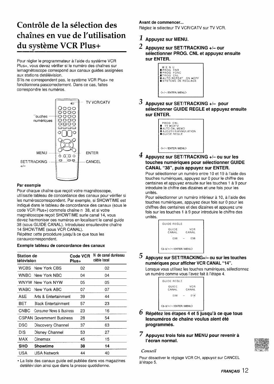 Par exemple, Avant de commencer | Aiwa VX-S135U User Manual | Page 85 / 110