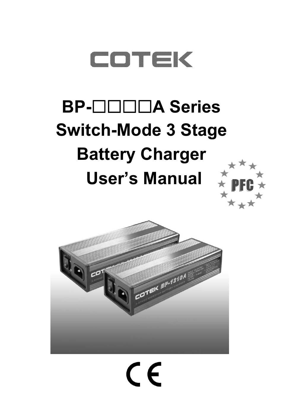 Samlex America BP-1210 User Manual | 11 pages