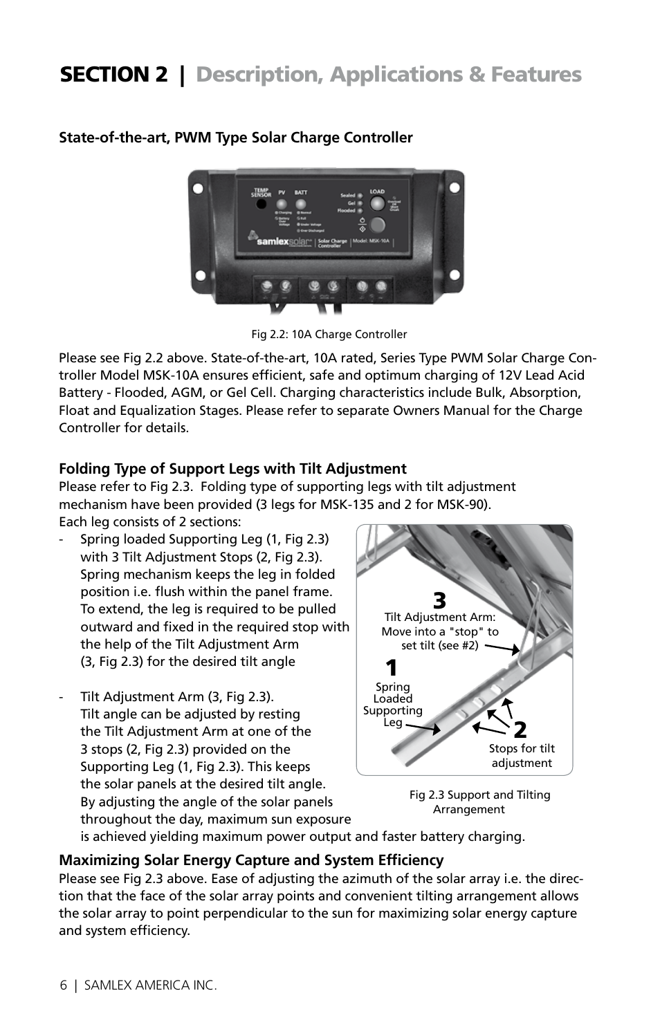 Samlex America MSK-135 User Manual | Page 6 / 20