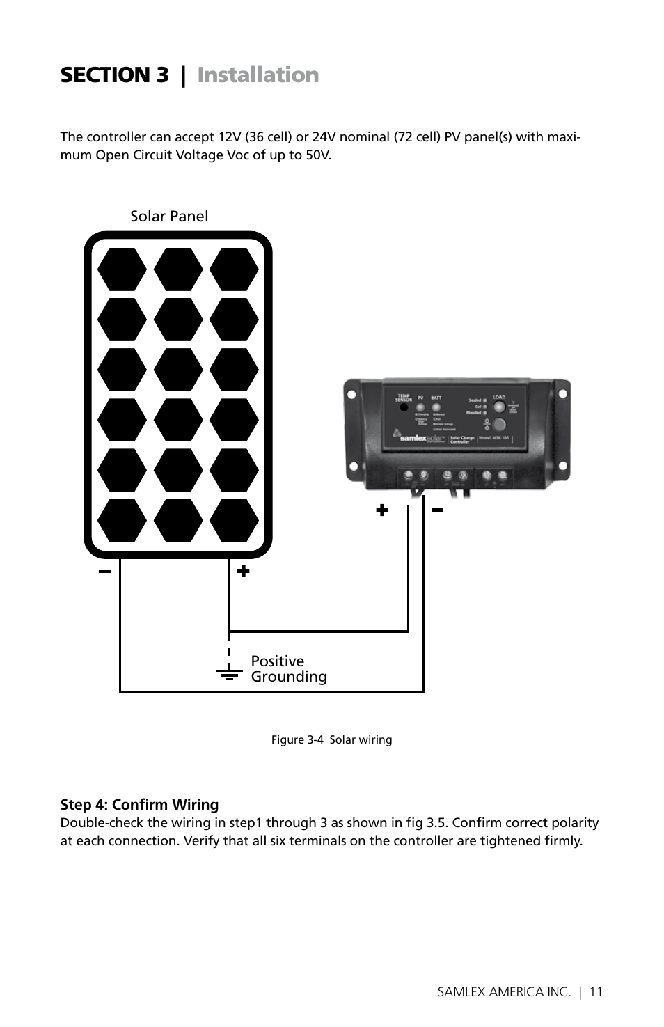 Samlex America MSK-10A User Manual | Page 11 / 28
