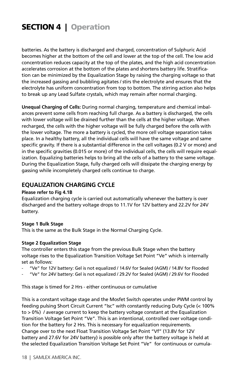 Samlex America MSK-10A User Manual | Page 18 / 28