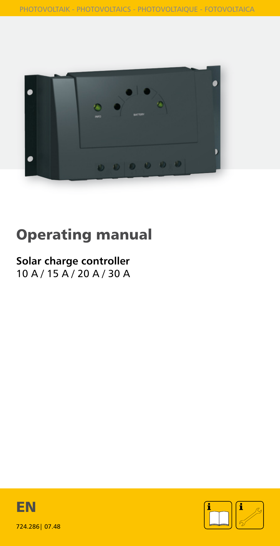 Samlex America Solarix-PRS User Manual | 10 pages