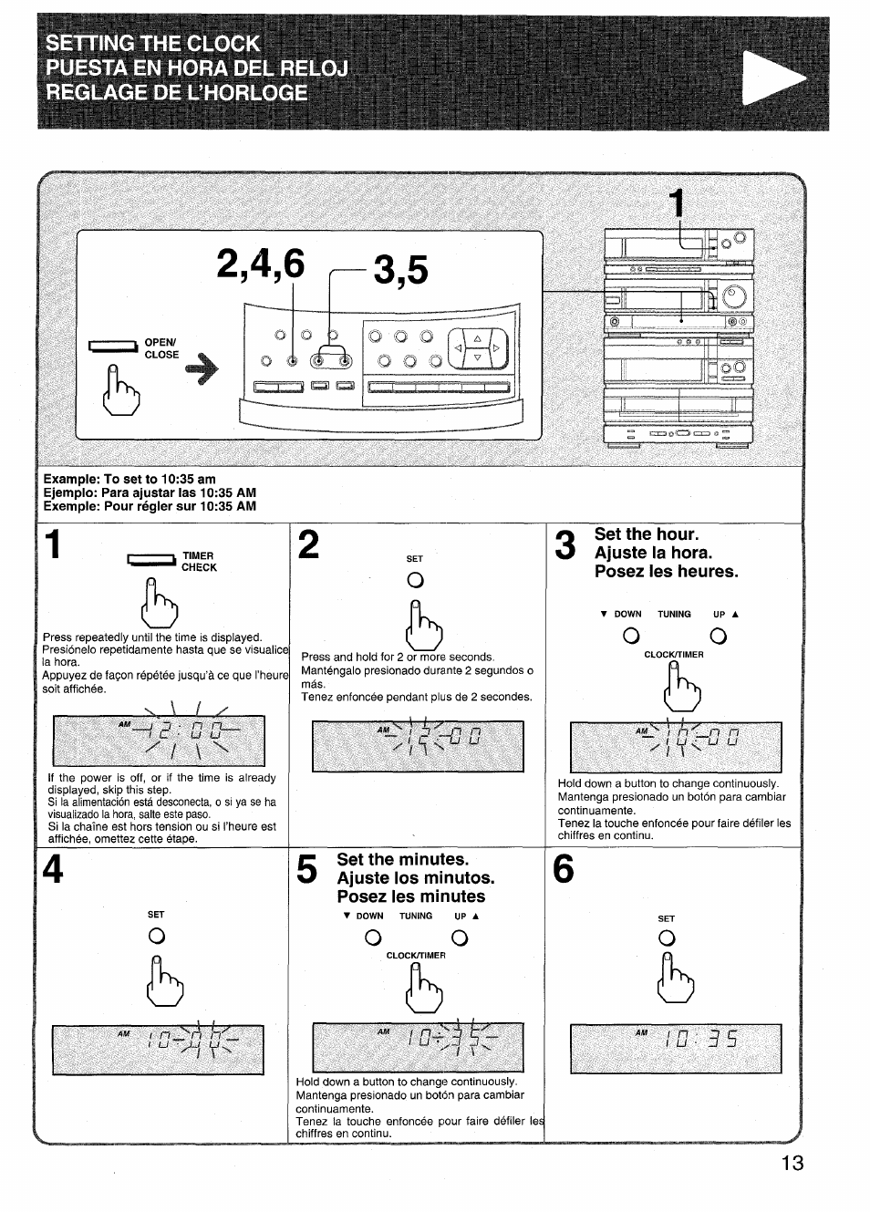 Aiwa RX-N939U User Manual | Page 13 / 80