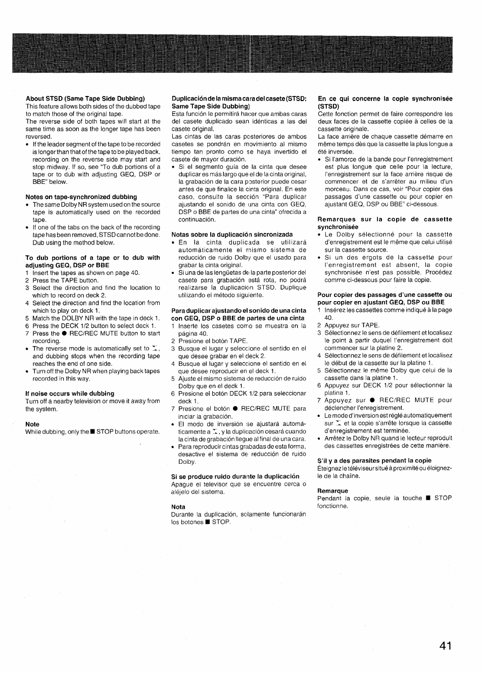 Aiwa RX-N939U User Manual | Page 41 / 80