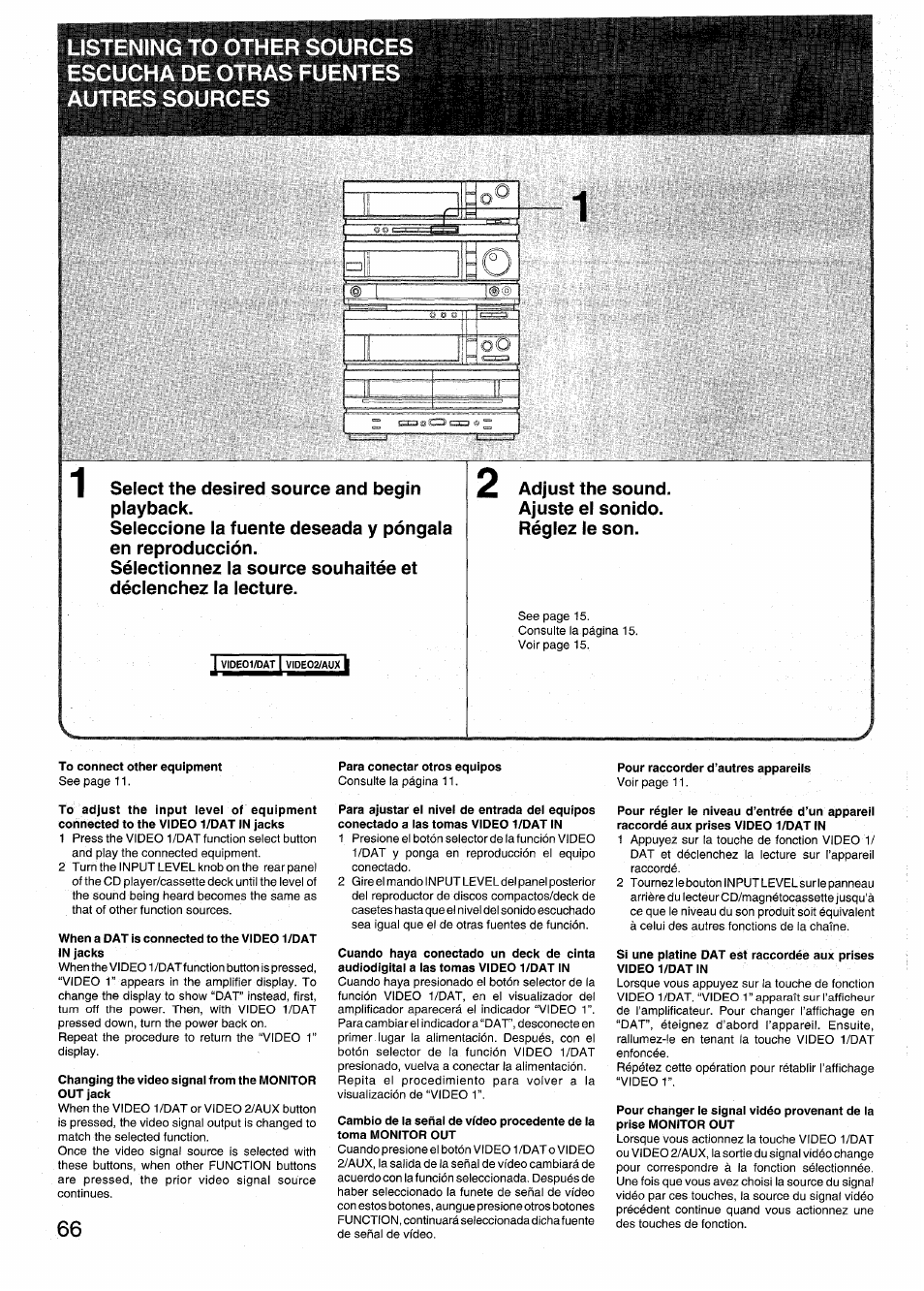Aiwa RX-N939U User Manual | Page 66 / 80