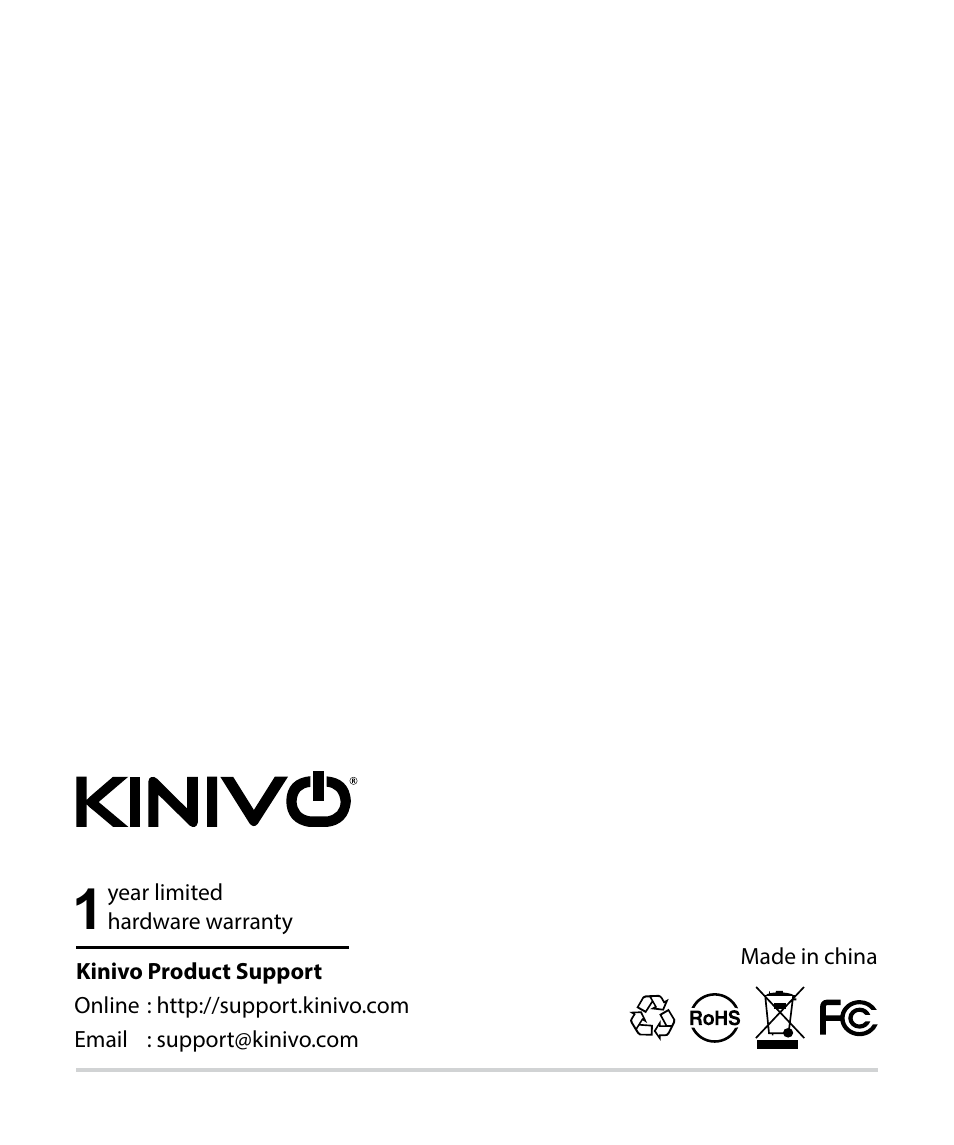 Kinivo BTX450 Wireless Bluetooth Speaker EN User Manual | Page 16 / 16