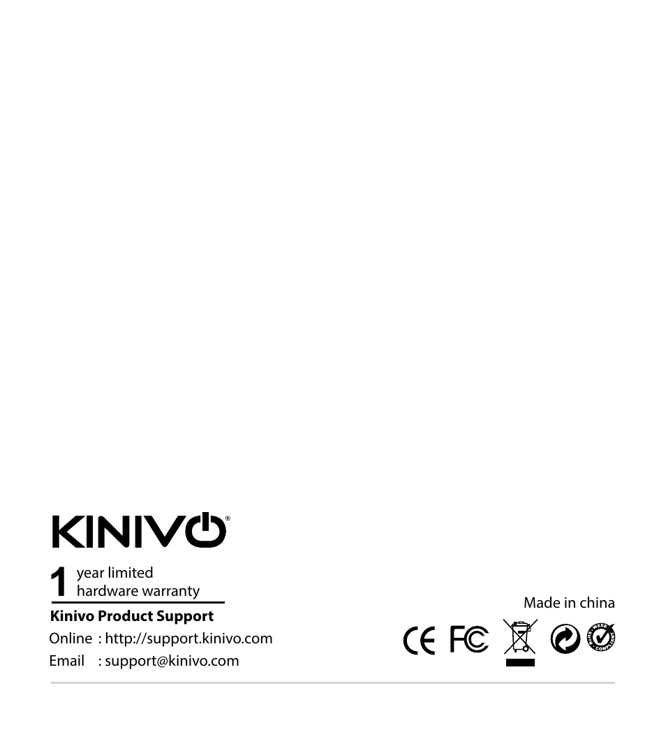 Kinivo LS210 Portable Laptop Speaker User Manual | Page 10 / 10
