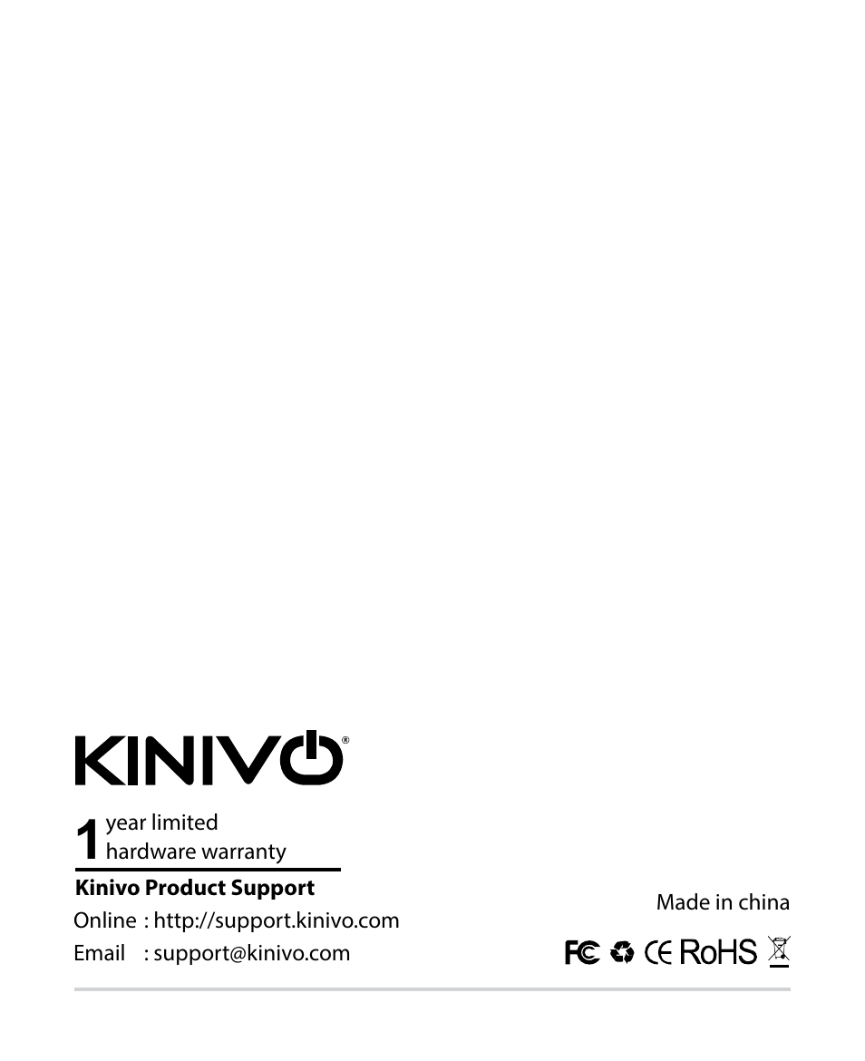 Kinivo ZX120 Mini Portable Wired Speaker User Manual | Page 14 / 14