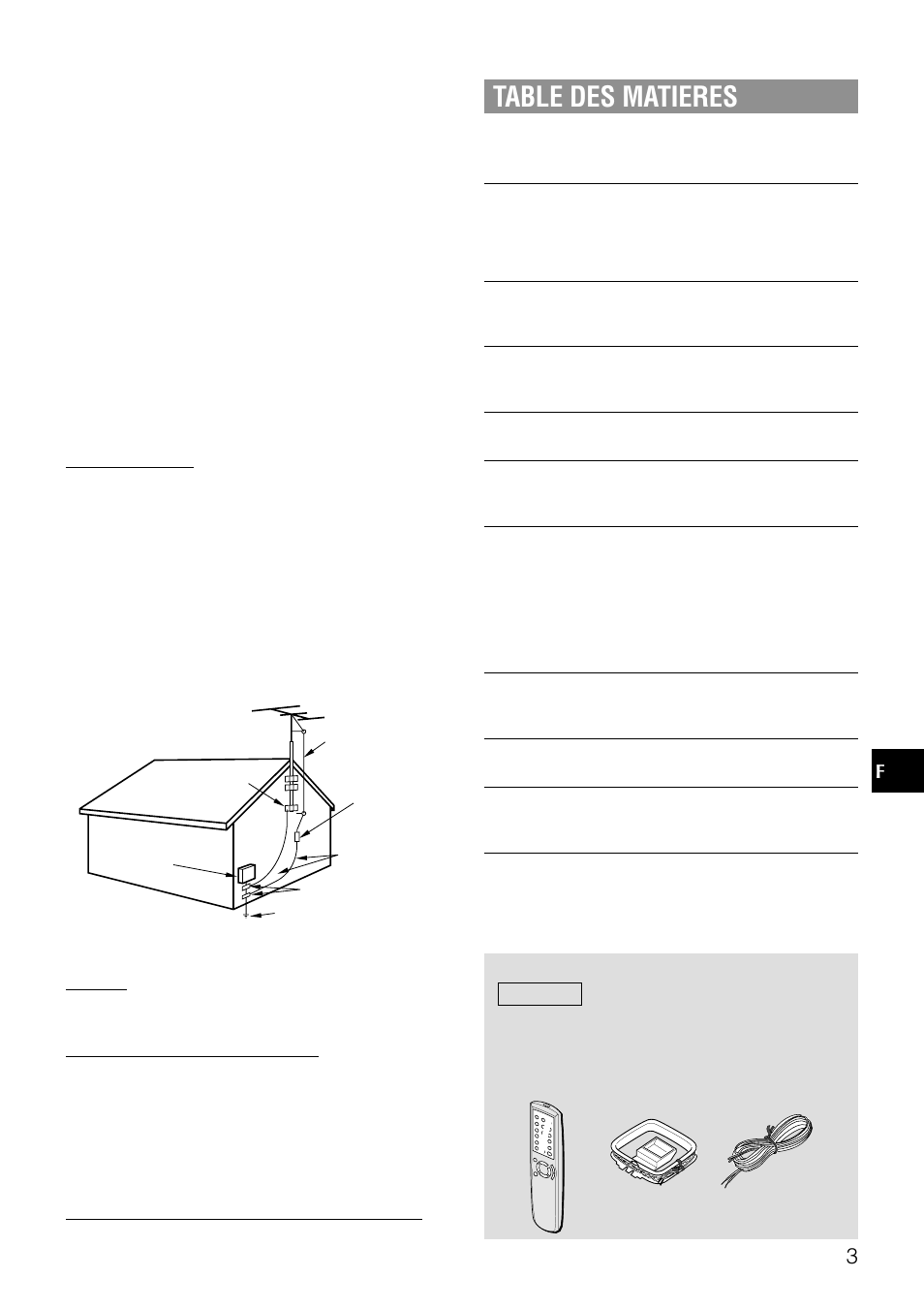 Table des matieres | Aiwa NSX-AJ50 User Manual | Page 48 / 68