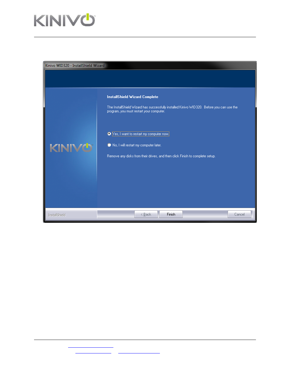 2 connecting to a wireless network (windows 7) | Kinivo WID320 300 Mbps USB Wireless Network Adapter EN User Manual | Page 9 / 23
